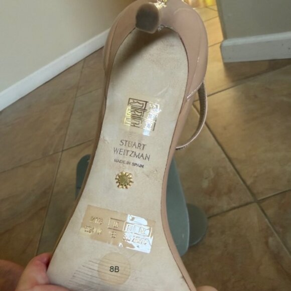 Stuart Weitzman 75 nudist heels Sz 8 - Picture 2 of 7